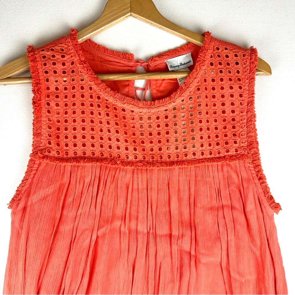 Tommy Bahama Crinkle Sleeveless Dress NWT Resort Travel Beach - Picture 5 of 11